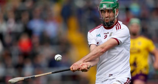 David Burke starts at wing forward for Galway in Saturday’s All-Ireland SHC quarter-final against Tipperary. Photograph: Oisín Keniry/Inpho