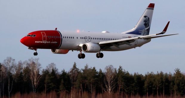 Norwegian Air’s key Irish subsidiaries got High Court protection from creditors on Wednesday in the latest bid to rescue the troubled Scandinavian airline group. Photograph: Toms Kalnins/EPA