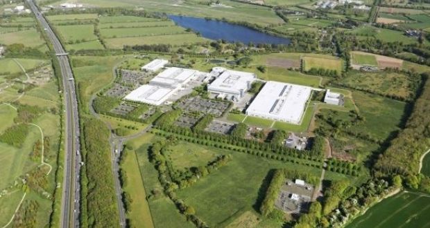 An aerial view of the 195-acre Liffey Park Business Campus in Leixlip, Co Kildare