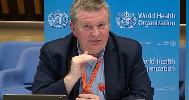Mike Ryan is leading the World Health Organisation’s response to Covid-19. File photograph:AFP via Getty Images