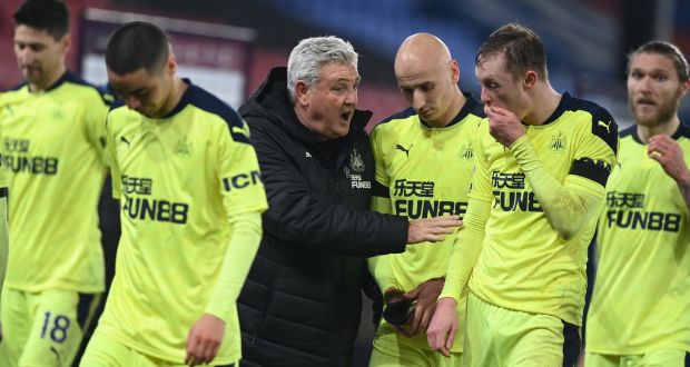 Should Newcastle ask for the Aston Villa game to be postponed it would be the first Premier League fixture delayed on such grounds since the resumption in June. Photograph: EPA