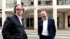 Abbey Theatre directors Graham McLaren and Neil Murray: Calling on the Government to “look again at the reopening of theatres both in light of our readiness and for the mental health and wellbeing of theatre-goers”. File photograph: Cyril Byrne 