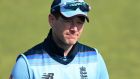   England captain Eoin Morgan: ‘There’s nothing untoward about’ using coded signals from the balcony. Photograph:  Shaun Botterill/PA Wire