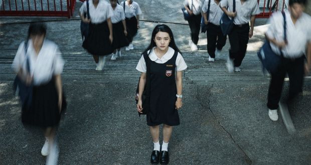 Lingwei Lee in Detention: The Series. The supernatural drama from Taiwan streams on Netflix