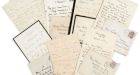The WB Yeats letters that were sold at auction.