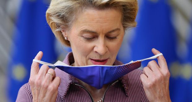  European Commission president Ursula von der Leyen. Leaders were slow to react to the Covid-19 pandemic across the Western world, and the EU was no different. Photograph: Photograph:  Dursun Aydemir/Anadolu Agency via Getty Images
