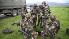 A July 2020 photograph of Defence Forces personnel training in the Glen of Immal in Wicklow. Photograph Nick Bradshaw/The Irish Times