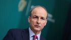 Taoiseach Micheál Martin: ‘We’ve created a shared island initiative to concentrate on what’s doable.’ Photograph: Julien Behal Photography/PA Wire