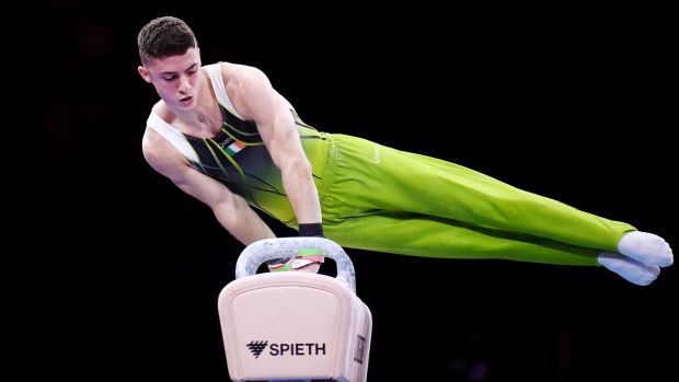 Rhys McClenaghan: le gymnaste est l’une des plus brillantes espérances de l’Irlande pour une médaille aux Jeux olympiques de Tokyo. (Photographie: Laurence Griffiths / Getty Images