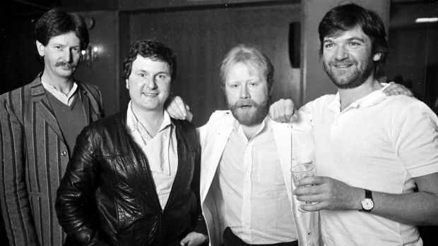 Bagatelle in 1982: Wally McConville, John O’ Brien, Liam Reilly and Ken Doyle. Photograph: Collins/Dublin