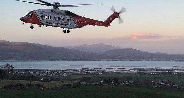 Valentia Coast Guard co-ordinated the search east of Dingle, Co Kerry. File photograph: Irish Coast Guard/PA Wire