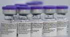 Vials of the Pfizer/BioNTech Covid-19 vaccine. Photograph: Sebastien BozonAFP via Getty Images