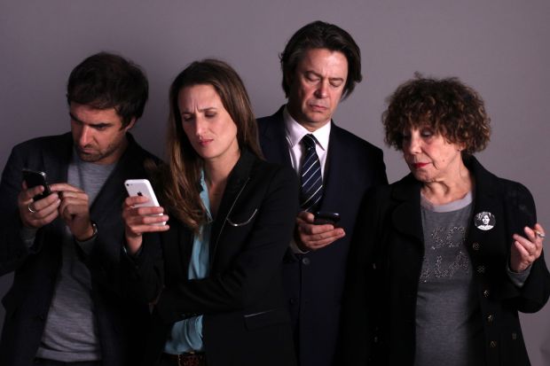 Call My Agent!: Camille Cottin with Gregory Montel, Thibault de Montalembert and Liliane Rovere