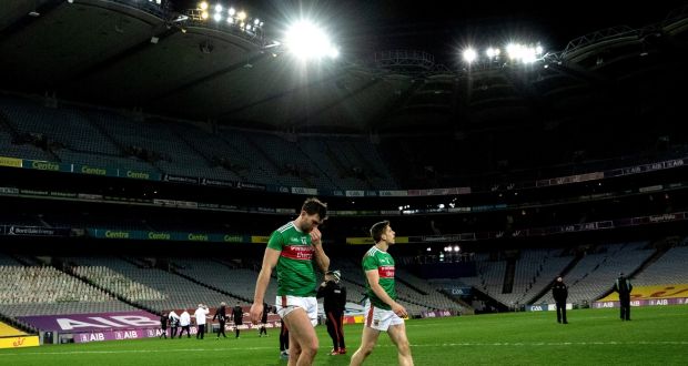 Mayo have suspended three staff members for three months after they attended December’s All-Ireland final without authorisation. Photograph: James Crombie/Inpho