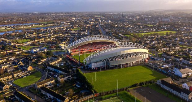 Thomond Park will host Munster against Leinster on January 23rd. Photograph: James Crombie/Inpho