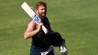 Jonny Bairstow hit the winning runs at the Galle International Stadium as England claimed the first of the two-match series. Photograph: Getty Images