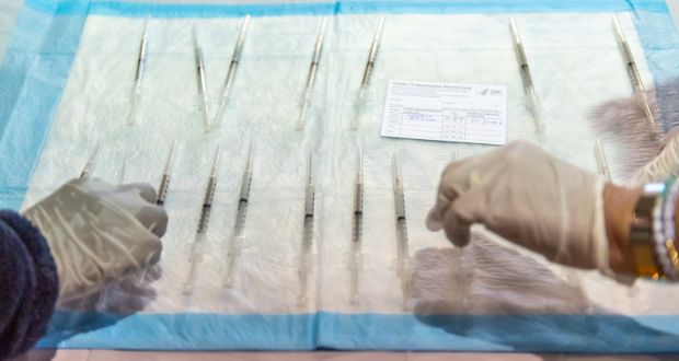 We now know  how to crush the virus while we wait for mass vaccination to take effect.  Photograph: Johnny Milano/Bloomberg
