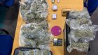 Gardaí in Portlaoise seized €187,000 worth of drugs and arrested one man during a search operation  on  Saturday. Photograph: An Garda Síochána