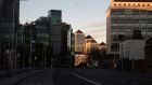 ‘It was exciting to see the mouth of the river again, to turn to look in the direction of the city and see the bridges over the Liffey reflected on the mirror-still water.’ Photograph: Dara Mac Donaill / The Irish Times