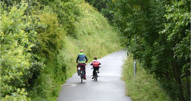 There has been a notable positive shift towards greenways, and this was a huge positive for Co Cork, which last week was allocated €15.78 million in funding to develop greenways, Cork County Council chief executive Tim Lucey said. File photograph: Dara Mac Dónaill