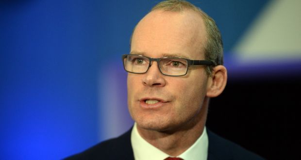 Minister for Foreign Affairs Simon Coveney said Covid-19 rules were breached by American troops due to an ‘error on the US side’. Photograph: Cyril Byrne/ The Irish Times