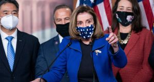 Nancy Pelosi said in a letter to members of Congress that the commission would be modelled on a similar one convened after the September 11th terror attack. File photograph: Alex Edelman/AFP/Getty Images)