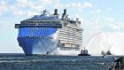 Royal Caribbean Group said  it was seeing a rise in future bookings following a disastrous year. Photograph: Patrick Farrell/AP Photo/Miami Herald