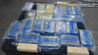 Cocaine worth an estimated £1.6 million has been seized in Belfast. Photograph: National Crime Agency/Twitter