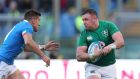 Dave Kilcoyne’s only previous Six Nations start for Ireland came in Rome in 2019. Photograph: Billy Stickland/Inpho