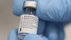 Pfizer-BioNTech vaccine: the two injections must be given 21 days apart. Photograph: Liam McBurney/PA Wire