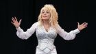 Dolly Parton broke into song while getting the jab and adapted one of her best-known ballads. Photograph: Yui Mok/PA Wire