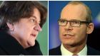 DUP First Minister Arlene Foster reacted angrily to remarks by Fine Gael Minister for Foreign Affairs Simon Coveney. 