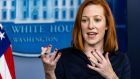 White House press secretary Jen Psaki: “What our focus is on, and what the president’s focus is on when he came into office... was ensuring that we had enough vaccines.” Photograph: Samuel Corum