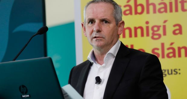 HSE chief executive Paul Reid will tell the Oireachtas health committee  that Ireland is among the top five countries in the EU for vaccine rollouts.  Photograph: Leon Farrell/Photocall Ireland