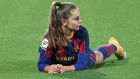 Barcelona president Joan Laporta this week couldn’t name a single female football player at the club, despite former Euros and The Best Fifa Women’s Player winner Lieke Martens (pictured) being the club’s most outright signing. Photograph: Urbanandsport/NurPhoto via Getty Images