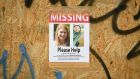 Missing: a poster appealing for help in the disappearance of Sarah Everard in London. Photograph: Leon Neal/Getty