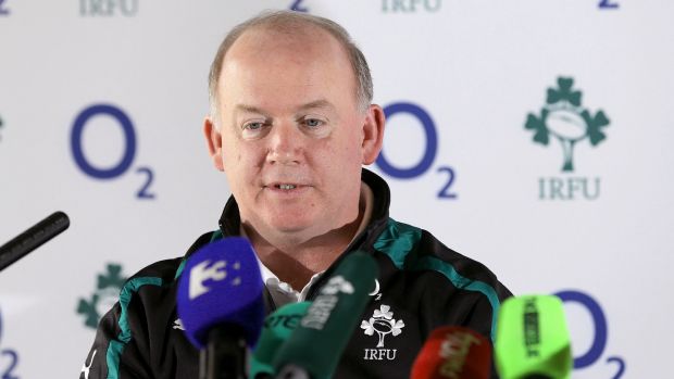 In his first two seasons as Ireland head coach Declan Kidney won the Triple Crown, Six Nations and Churchill Cup trophies. File photograph: Inpho
