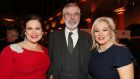 Sinn Féin’s Mary Lou McDonald, Gerry Adams and Michelle O’Neill: as well as engagement with decision-makers in the American capital, Sinn Féin’s US arm has also increased its online presence since the Covid-19 pandemic hit