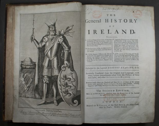 The History of Ireland by Geoffrey Keating (1630)
