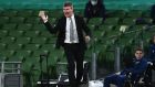 Stephen Kenny will hold a nine-day training camp in Spain in June that will include friendly games against hungary and Andorra. Photograph: Clodagh Kilcoyne/AFP via Getty Images