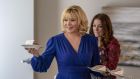 Kim Cattrall and Aubrey Dollar iin Filthy Rich, streaming from Friday on Star/Disney+