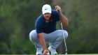 Brooks Koepka will play in this week’s Masters less than three weeks after undergoing knee surgery. Photograph: Mike Ehrmann/Getty Images 