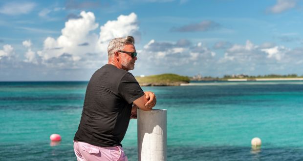 Darren Clarke has made his home At the Abaco Club in the Bahamas where he combines practice with flyfishing.