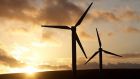 Green loans can be used to fund the development of wind farms and install solar panels.  Photograph: Getty Images