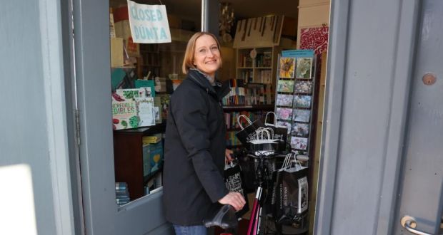 Louisa Cameron of Raven Books: ‘I saw the difference that having a 90-second conversation from the garden gate could make to people.’ Photograph: Nick Bradshaw/The Irish Times