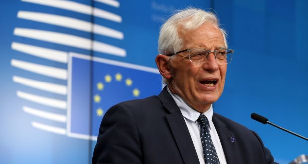  EU foreign affairs chief Josep Borrell. Photograph: François Walschaerts/Pool/EPA