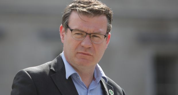 There’s talk of light at the end of the tunnel, but Labour leader Alan Kelly is still stuck in the tunnel, trying to get past a large blockage of vaccine the Government is promising to ‘roll out’ quickly.  Photograph: Gareth Chaney/Collins 