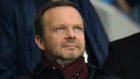  Executive vice-chairman of Manchester United Ed Woodward will step down from his role at the end of 2021. Photograph: EPA