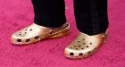 Questlove wears gold Crocs to the Oscars,  at Union Station in Los Angeles. Photograph: Chris Pizzello/Pool/AFP via Getty Images