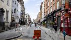 South William Street in Dublin city centre was pedestrianised for a trial period last summer. Photograph: Tom Honan